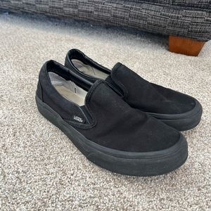 Vans black womens size 7.5